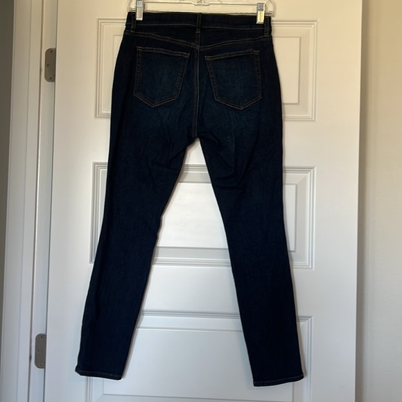 Loft dark denim skinny jeans - Picture 2 of 2